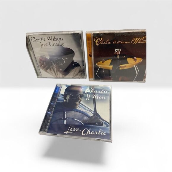 Source Unknown Other - Charlie Wilson CD Collection 3 CDs Just Charlie Charlie Last Name